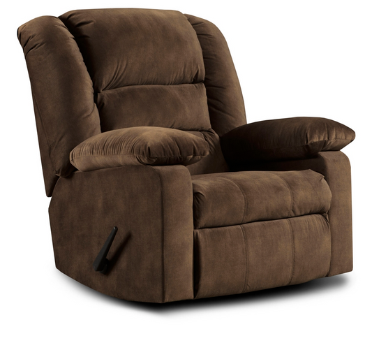 Cody Rocker Recliner in Chocolate