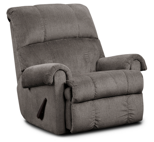 Kelly Rocker Recliner in Gray